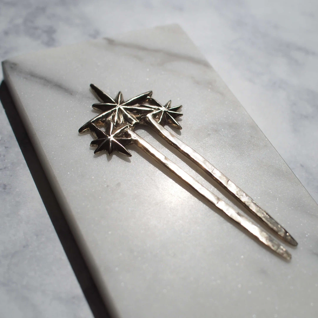 Iron Oxide Constellation Hair Pin 3 Iron Oxide Constellation Hair Pin