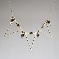 Iron Oxide Goddess Dart Collar Jewelry