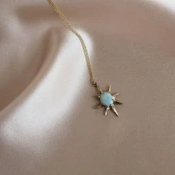 Iron Oxide Opal Nova Necklace