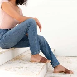 Nisolo Shoes Isla Woven Slide Sandal