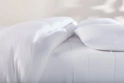 Coyuchi Jersey Envelope Pillowcase Set - Alpine White Home Goods