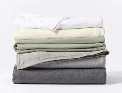 Coyuchi Home Goods Jersey Sheet Set - Laurel
