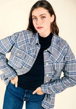 Poplinen Juno Heirloom Flannel Shacket