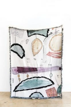 K-apostrophe Bowie Upcycled Throw Blanket Home Goods