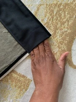 K-apostrophe Golden Grizzly Woven Tapestry