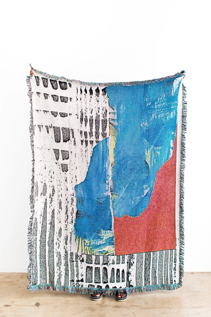 K-apostrophe Home Goods Hard Water Upcycled Throw Blanket 3 K-apostrophe Home Goods Hard Water Upcycled Throw Blanket