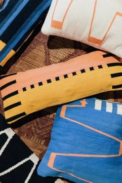 K-apostrophe Home Goods Ladders Wool Lumbar Pillow