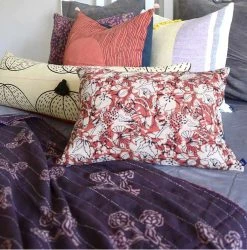 Ichcha Kalam Kantha Throw Blanket Home Goods