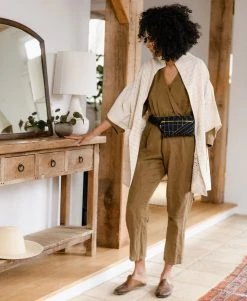 Anchal Kantha Crossbody Belt Bag