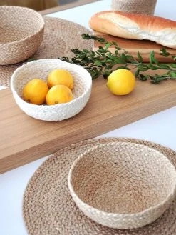 Korissa Home Goods Kata Candy Bowl Set - Natural