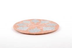 KAZI Home Goods Hope Metallic Floret Hot Pad Trivet
