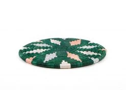 KAZI Jadi Metallic Floret Hot Pad Home Goods 6 KAZI Jadi Metallic Floret Hot Pad Home Goods