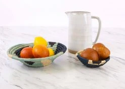 KAZI Medium Cool Sukari Round Basket Home Goods