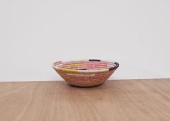 KAZI Medium Pale Blush Spiral Basket Home Goods 8 KAZI Medium Pale Blush Spiral Basket Home Goods