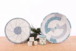 KAZI Spiral Metallic Silver Hot Pad Home Goods 10 KAZI Spiral Metallic Silver Hot Pad Home Goods