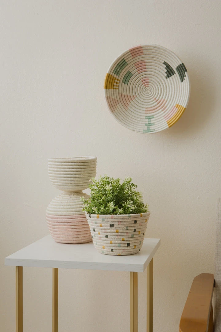 KAZI Large Anyon Round Basket Home Goods 5 KAZI Large Anyon Round Basket Home Goods