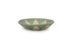 KAZI Seafoam Hope Large Round Basket Home Goods