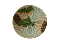 KAZI Tierra Abstract Large Round Basket