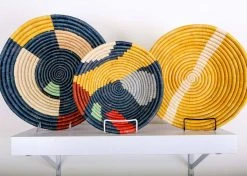 KAZI Extra Large Mod Msanii Round Basket Home Goods