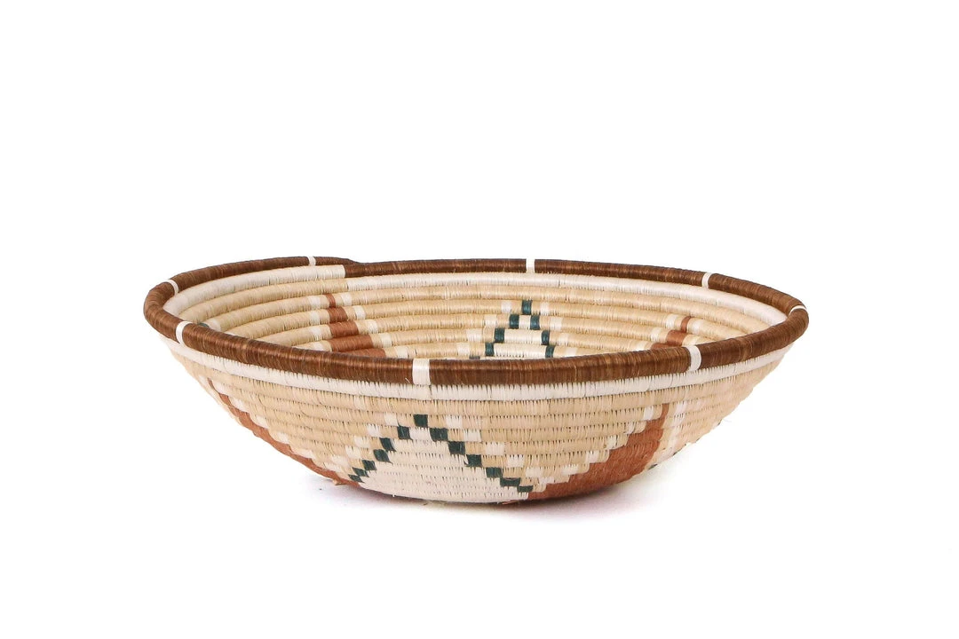 KAZI Extra Large Shades Of Sand Hope Round Basket 5 KAZI Extra Large Shades Of Sand Hope Round Basket