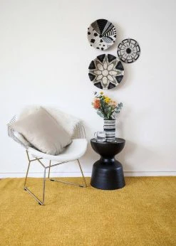 KAZI Extra Large Slate Jua Round Basket Home Goods