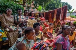 KAZI Small Geo + Banana Bark Woven Wall Plate 11 KAZI Small Geo + Banana Bark Woven Wall Plate