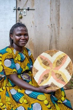 KAZI Small Mbalwa Woven Wall Plate 11 KAZI Small Mbalwa Woven Wall Plate