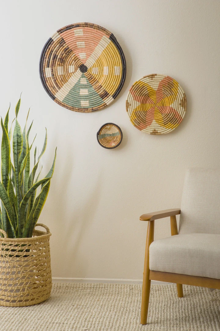 KAZI Small Mbalwa Woven Wall Plate 4 KAZI Small Mbalwa Woven Wall Plate