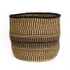 KAZI Extra Large Checkered Black Grass Planter Home Goods 1 KAZI Extra Large Checkered Black Grass Planter Home Goods