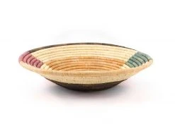 KAZI Jumbo Lilac + Neutrals Round Basket Home Goods