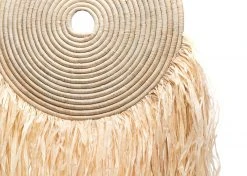 KAZI Medium Natural Woven Wall Disc Home Goods