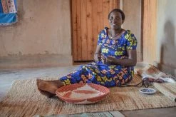 KAZI Large Black Tilda Plate Woven Wall Plate 11 KAZI Large Black Tilda Plate Woven Wall Plate