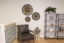 KAZI Large Black Tilda Plate Woven Wall Plate 9 KAZI Large Black Tilda Plate Woven Wall Plate