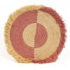 KAZI Large Blossom Fringed Wall Disc II 2 KAZI Large Blossom Fringed Wall Disc II