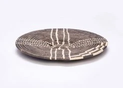 KAZI Home Goods Large Cocoa Sanaa Woven Wall Plate 15 KAZI Home Goods Large Cocoa Sanaa Woven Wall Plate