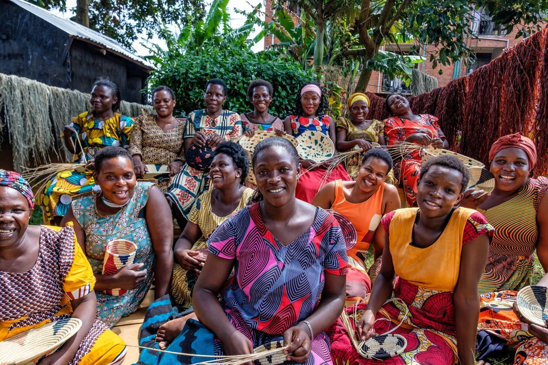 KAZI Home Goods Large Mod Annette Woven Wall Plate 6 KAZI Home Goods Large Mod Annette Woven Wall Plate