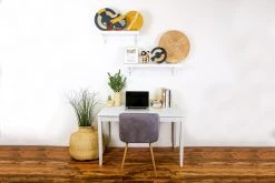 KAZI Large Tan Sanaa Woven Wall Plate Home Goods