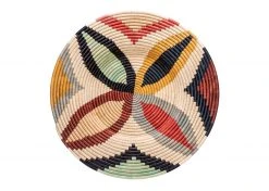 KAZI Home Goods Extra Large Mod Annette Woven Wall Plate