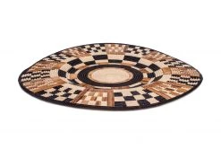 KAZI Oversized Midnight Woven Wall Plate