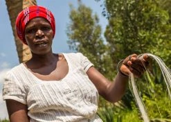 KAZI Small Black + White Fani Round Basket Home Goods 13 KAZI Small Black + White Fani Round Basket Home Goods