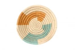 KAZI Home Goods Small Mist Msanii Round Basket