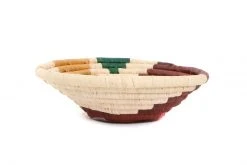 KAZI Home Goods Small Vivid Sukari Round Basket 8 KAZI Home Goods Small Vivid Sukari Round Basket
