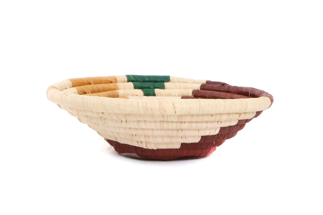 KAZI Home Goods Small Vivid Sukari Round Basket 5 KAZI Home Goods Small Vivid Sukari Round Basket