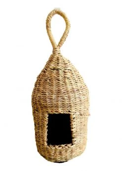 KAZI All Natural Cylinder Birdhouse Home Goods