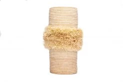 KAZI Home Goods All Natural Fringe Vase