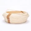 KAZI Home Goods Banana Striped Storage Basket