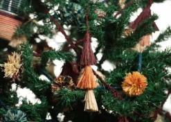 KAZI Fair Trade Berry Tassels Ornament