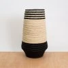 KAZI Black Daria Vase Home Goods 1 KAZI Black Daria Vase Home Goods