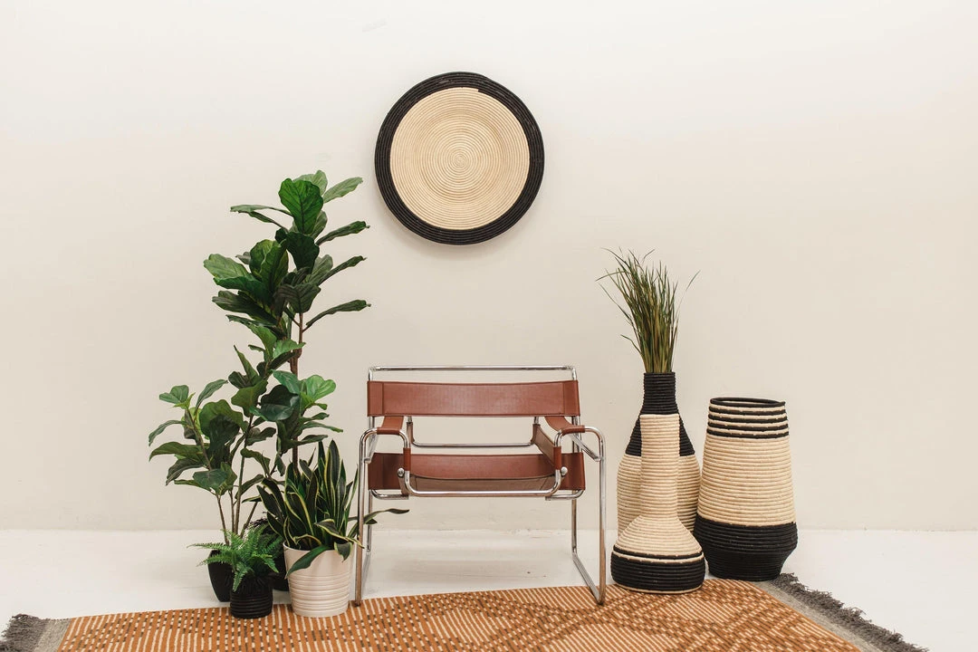 KAZI Home Goods Black Malia Vase 4 KAZI Home Goods Black Malia Vase