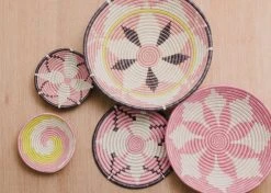 KAZI Blush Pink Hope Wall Trivet